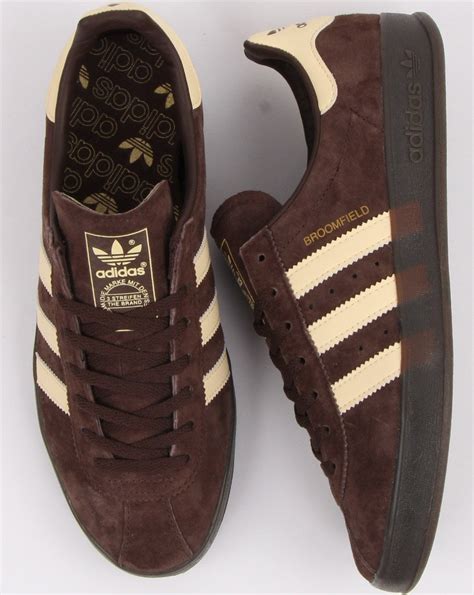 adidas broomfield trainers brown.